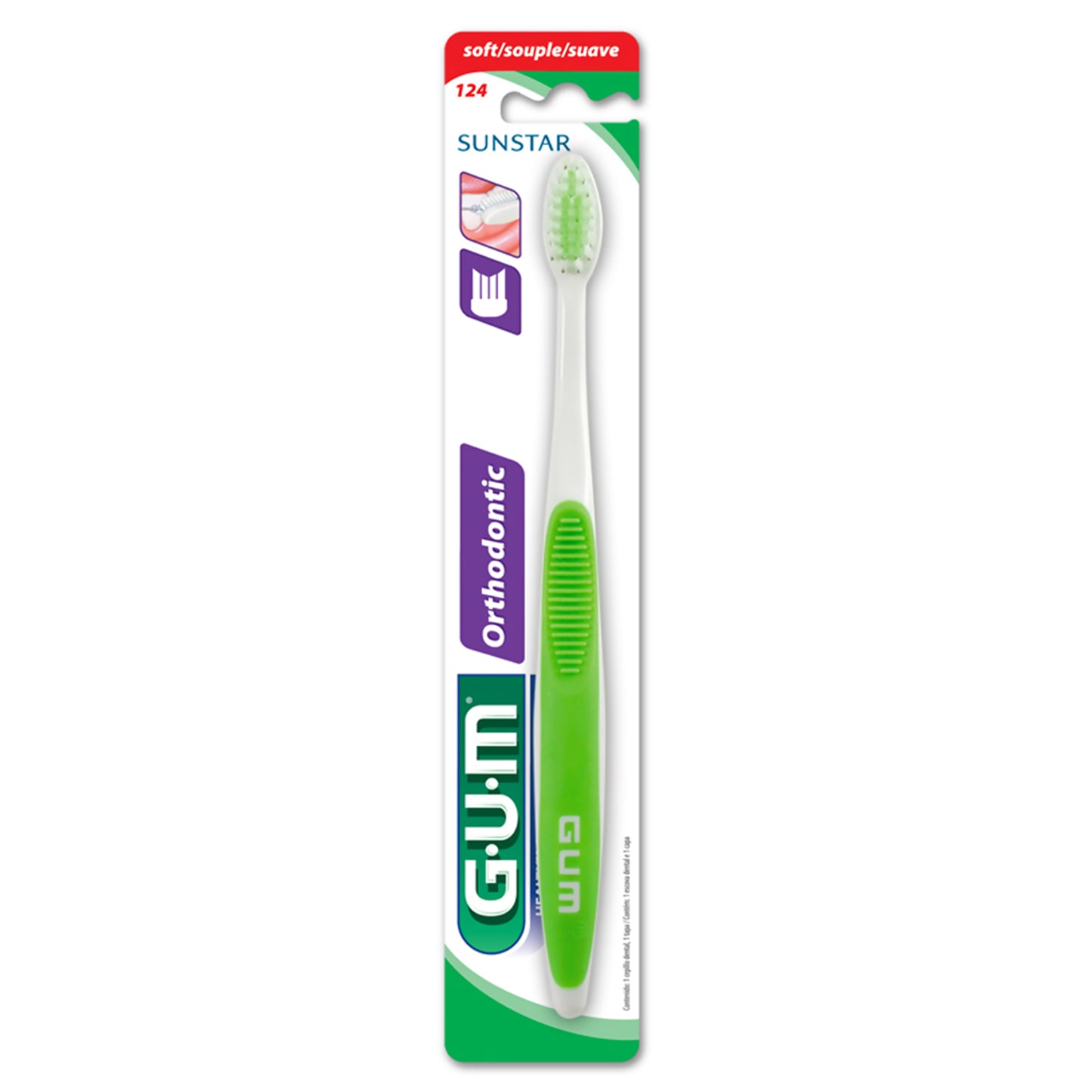 Cepillo Dental Ortodóntico Gum