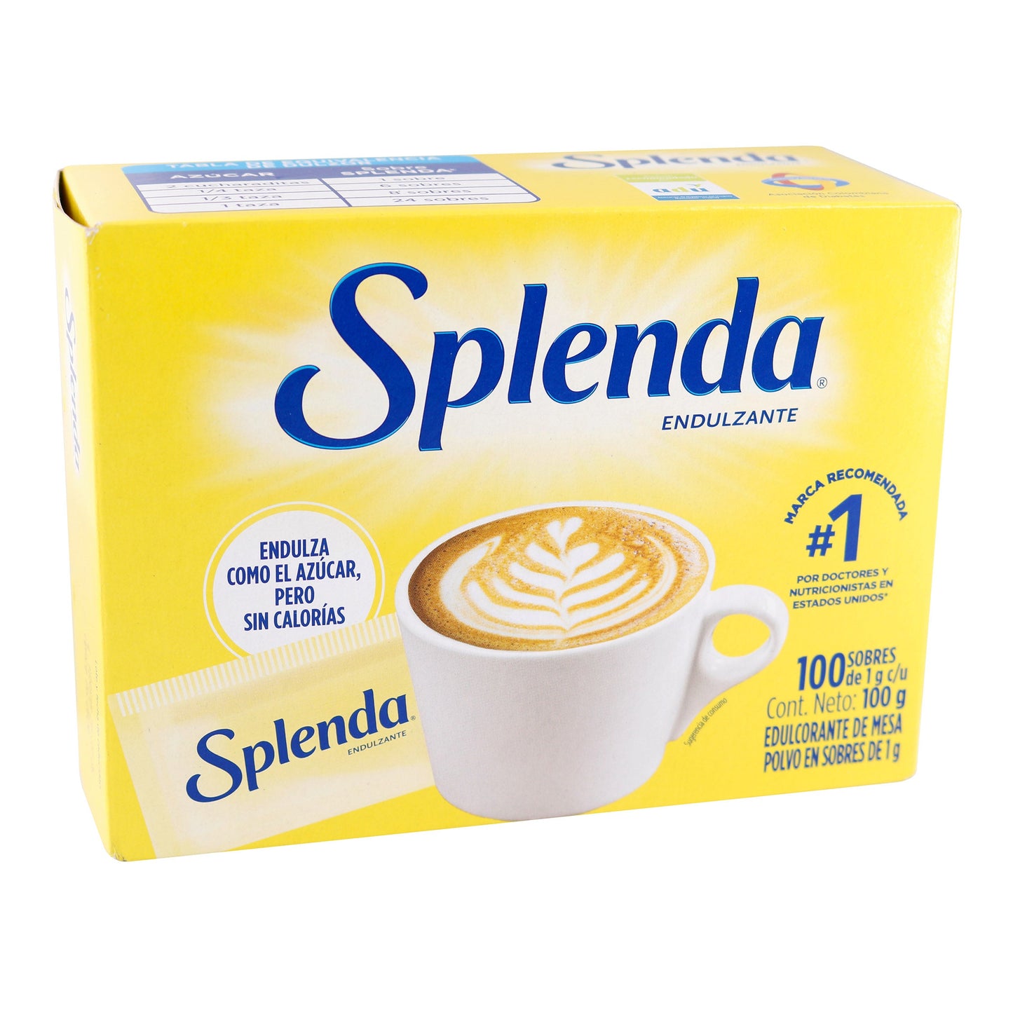 Splenda Endulzante 100 Sob