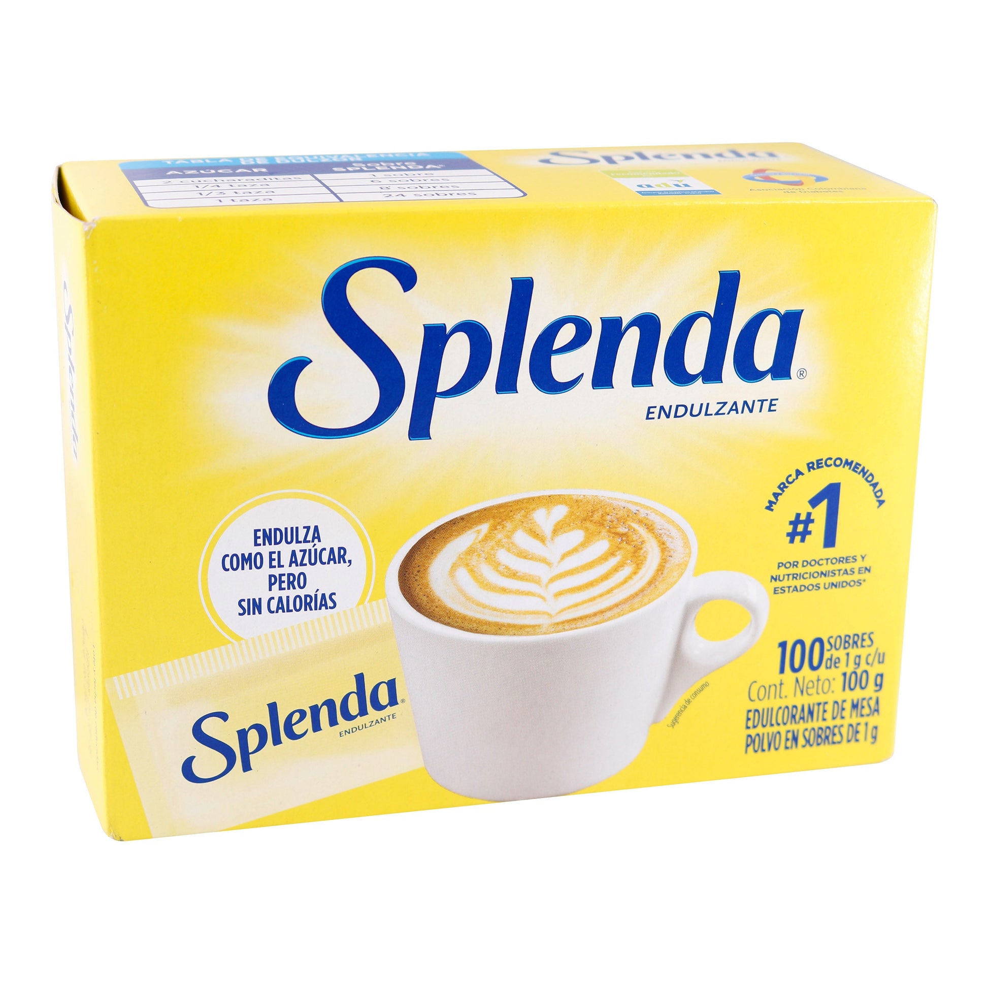 Splenda Endulzante 100 Sob