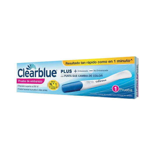 Prueba De Embarazo Clearblue Plus