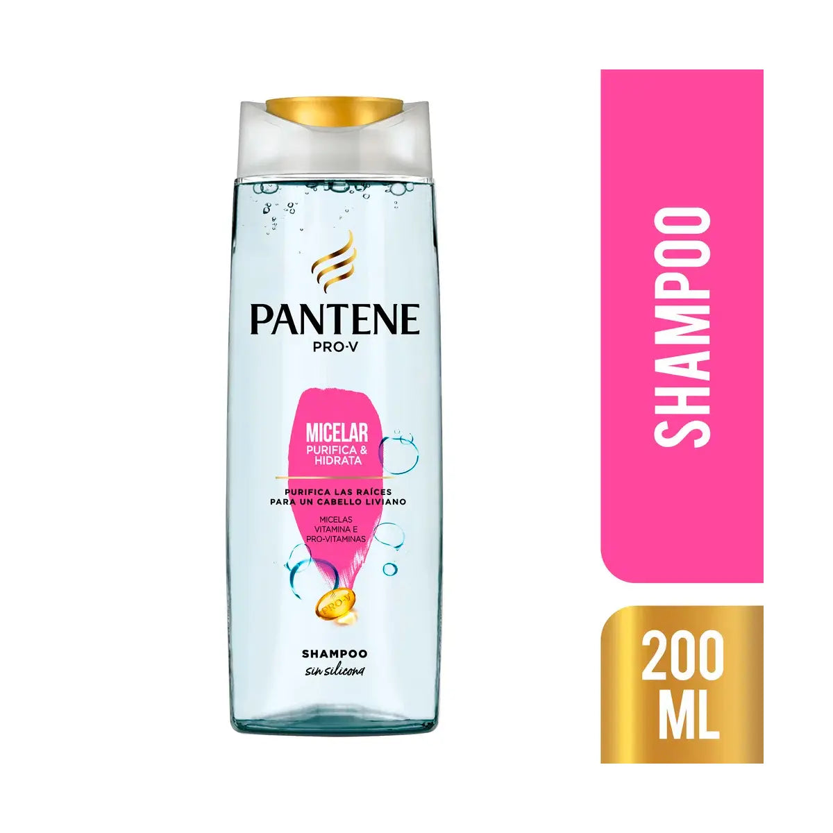 Shampoo Pantene Micelar Purif . HidratanteA 200