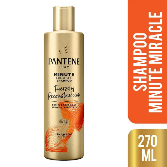 Champú Pantene Minutos Milagro Fuerza Y Resistencia 270 ML