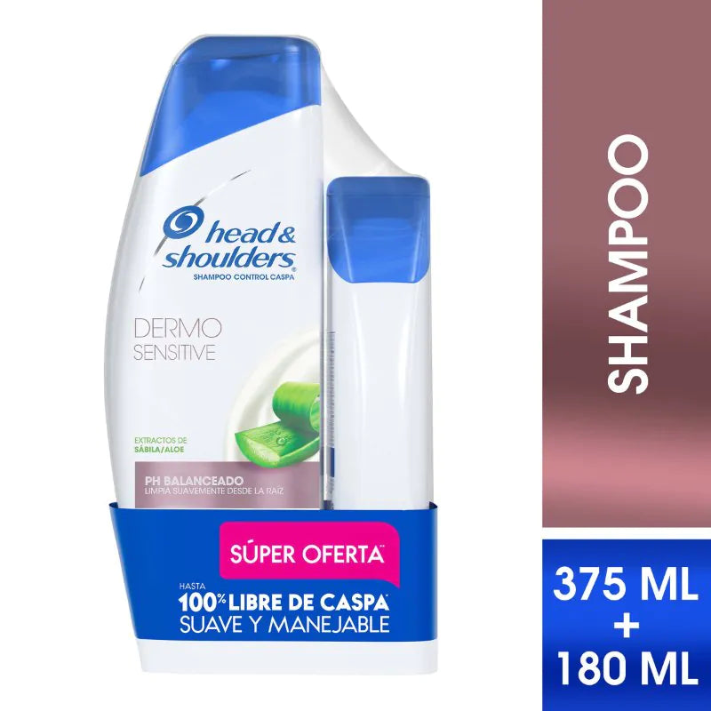 Shampoohead Shoul Dermo 375 ml +180ml
