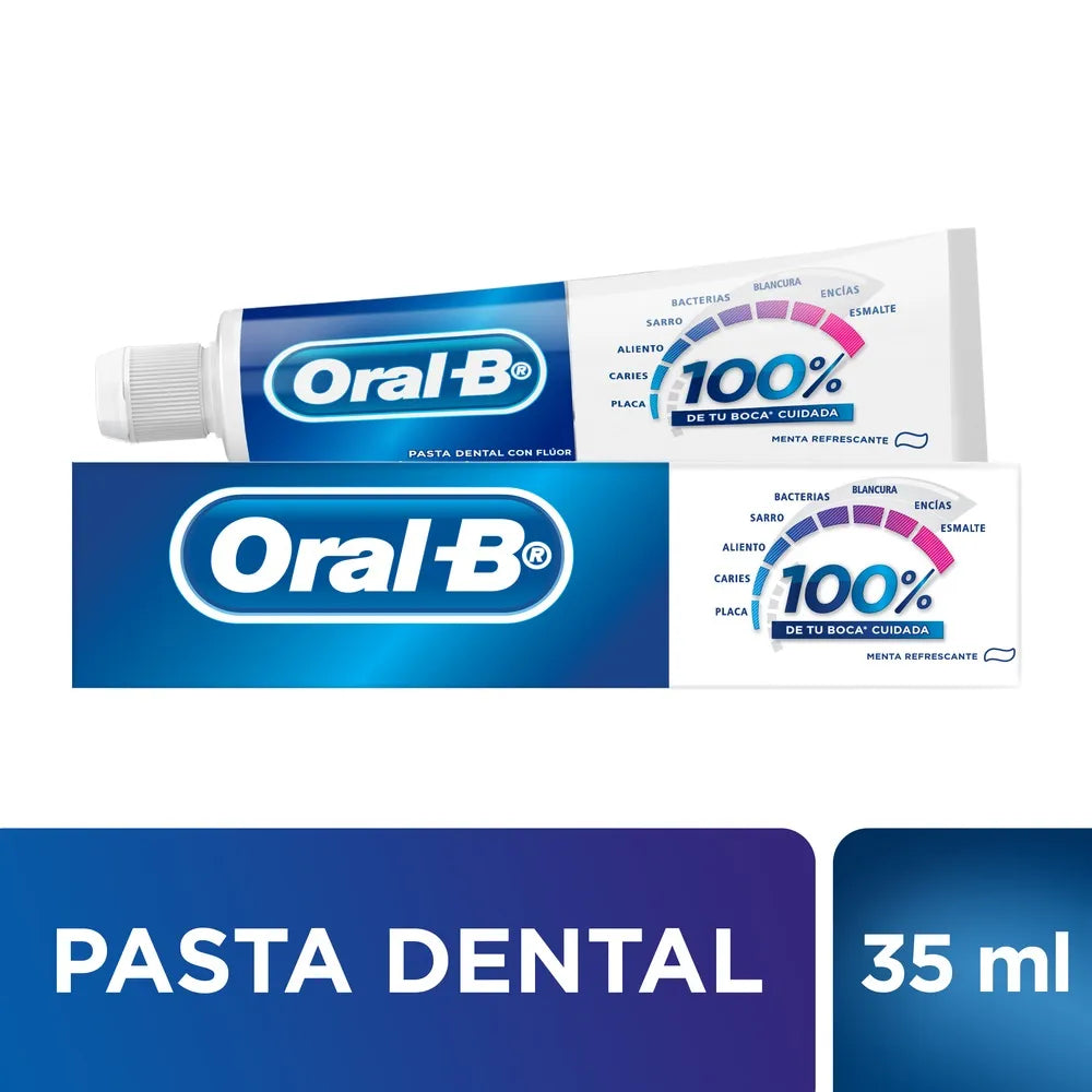 Crema Dental Oral B 100% 35 ml