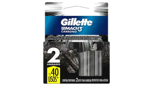 Rep.maq.afeitar gILLETTE Carbono 2 Uds