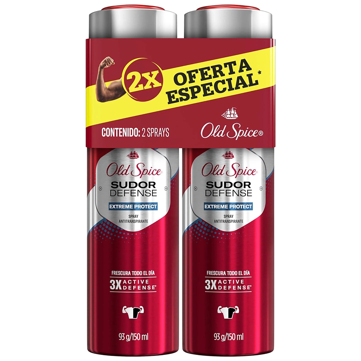 2Desodorante old Spice Extreme ProtectorT Spray 93g