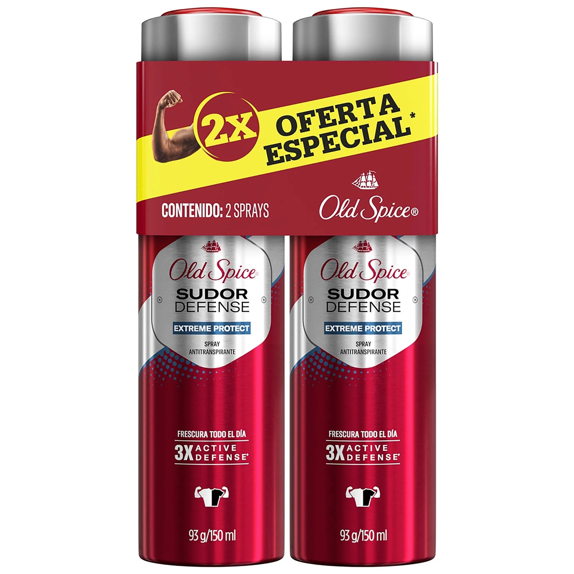2Desodorante old Spice Extreme ProtectorT Spray 93g