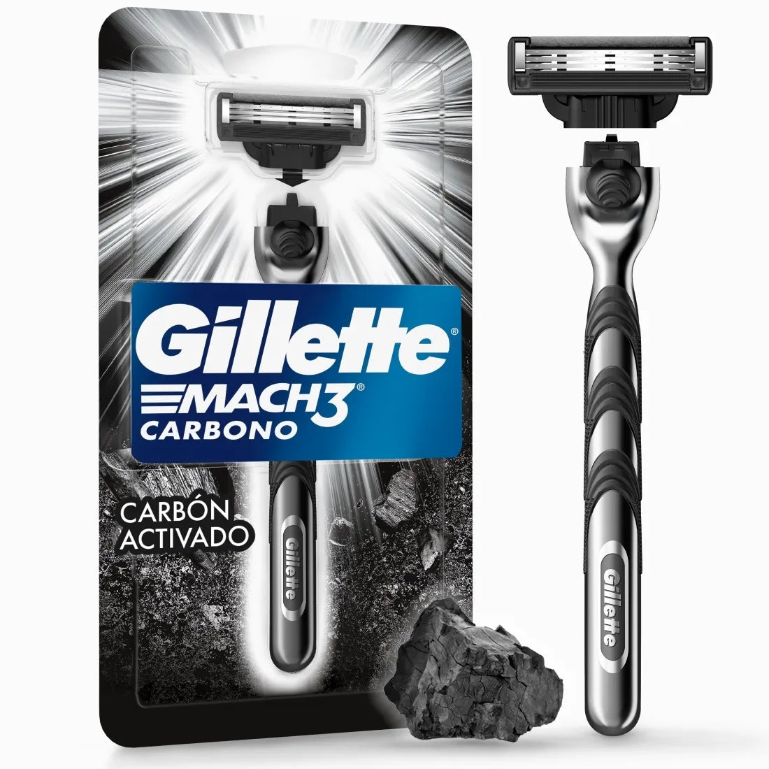 Maq.afeitar gILLETTE Carbono
