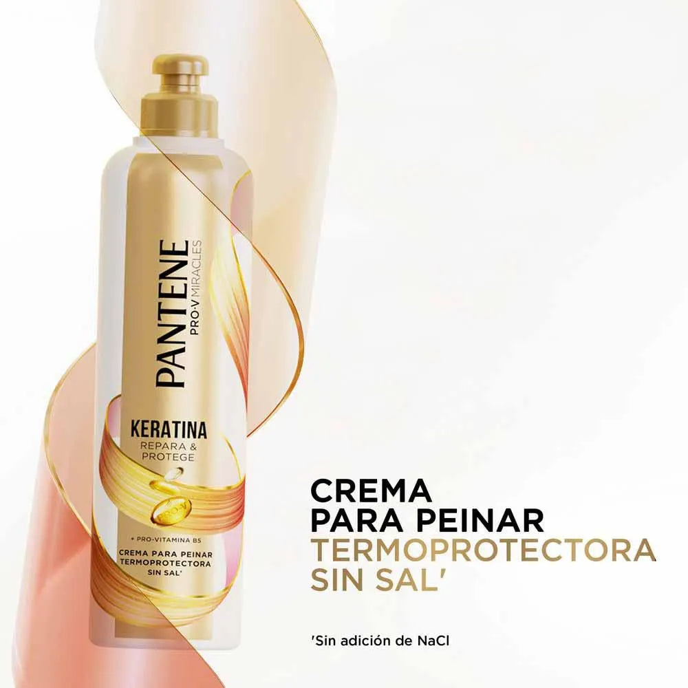 Crema Peinar Pantene Keratina 300ml