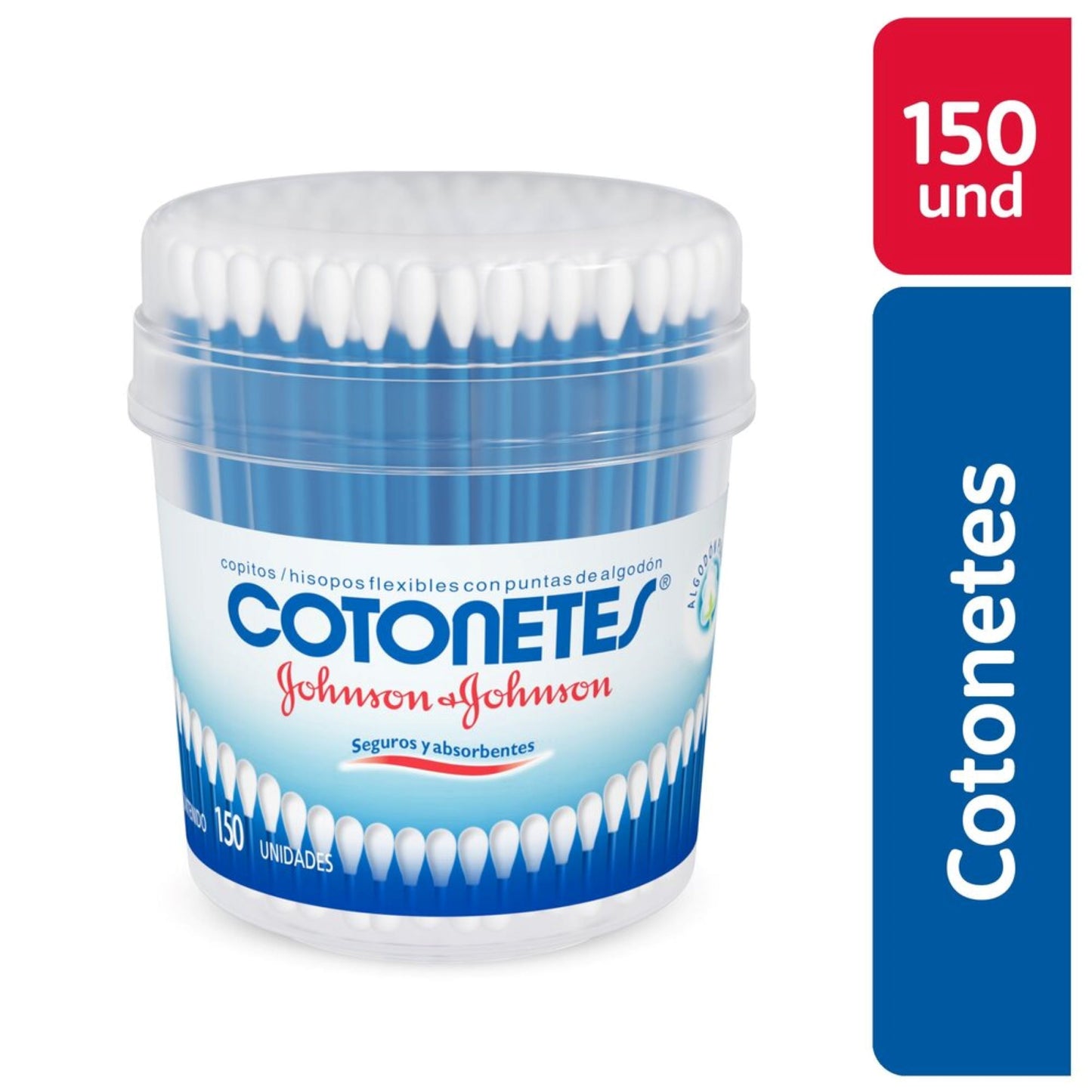 Copitos Cotonetes Johnson's Baby 150 Unidades