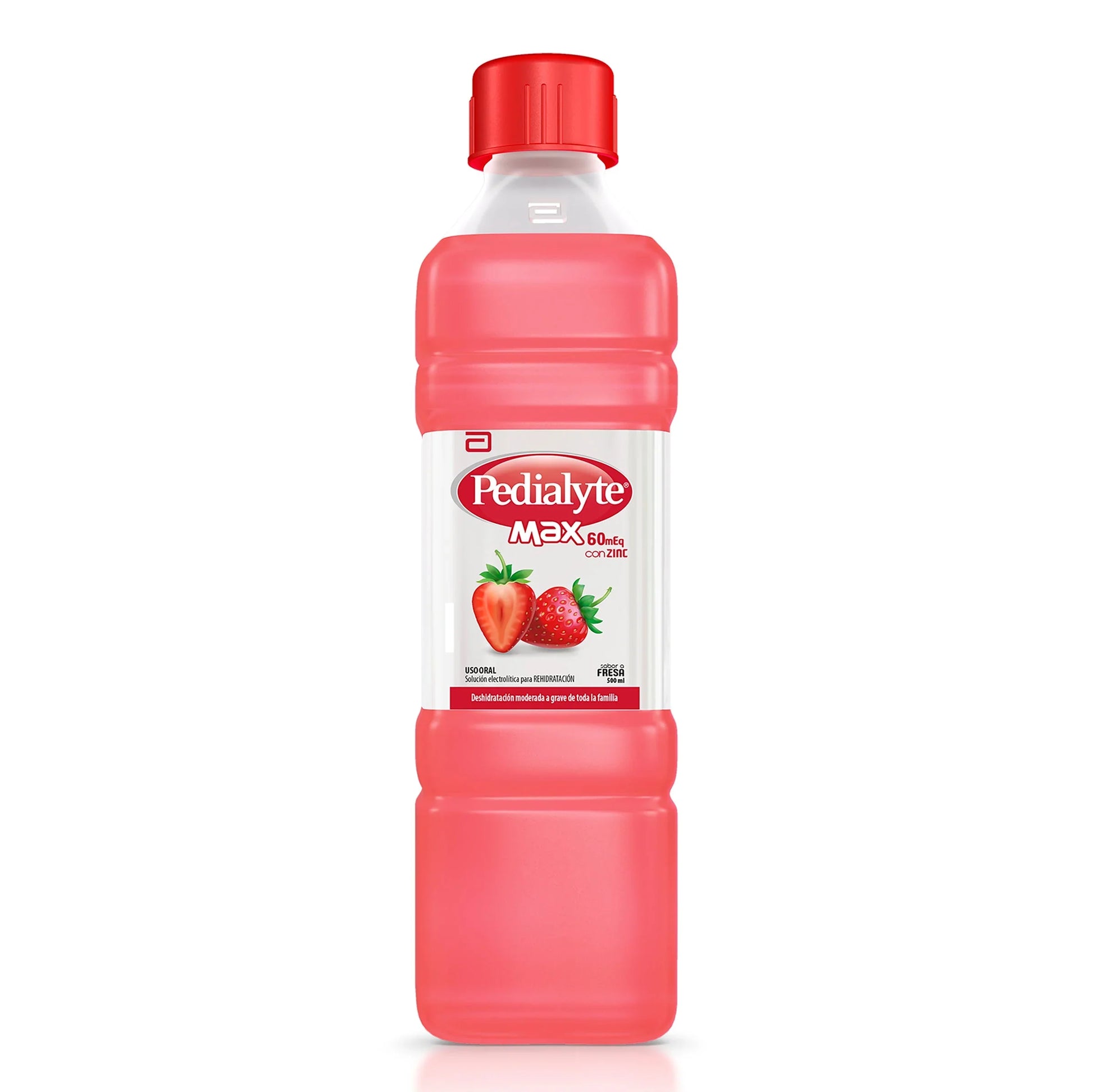 Pedialyte Max Con Zinc 60 Fresa 500 ml