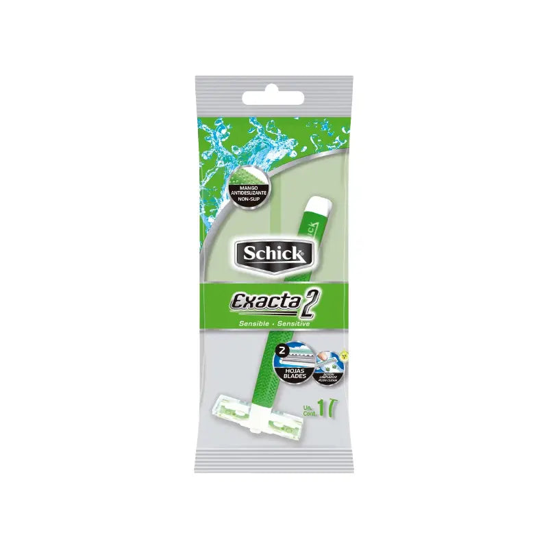 Maq.schick Exacta Piel Sensible 12uds