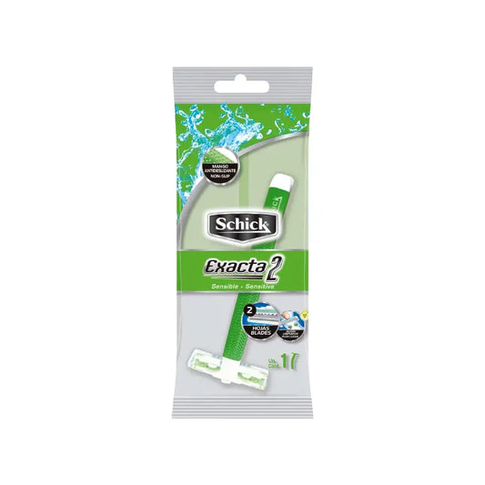 Maq.schick Exacta Piel Sensible 12uds