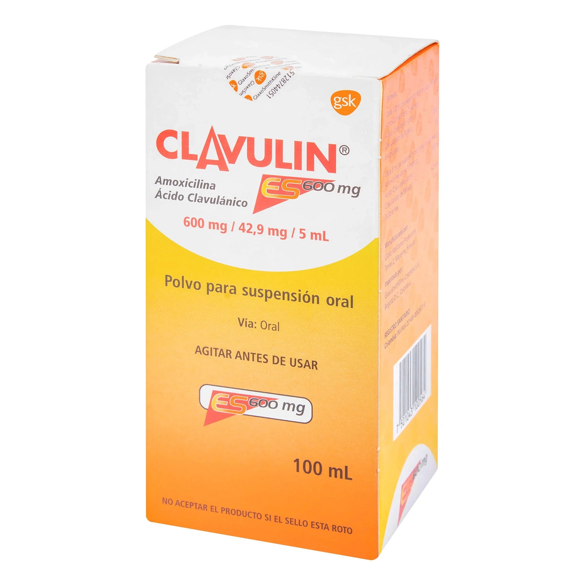 Clavulin Es 600 mg 100 ml (3%+)(a)(pae)