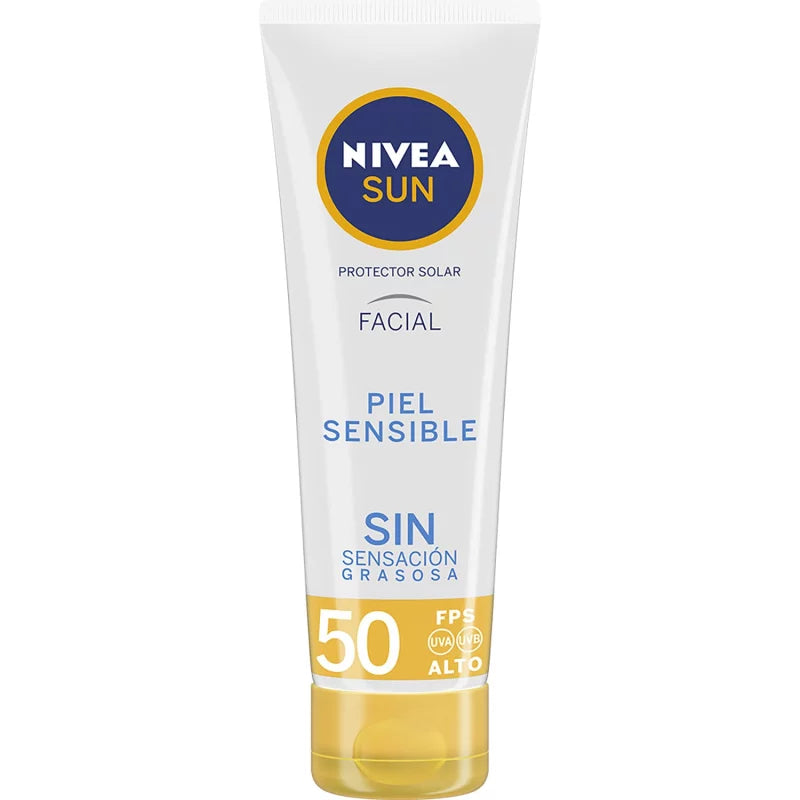 Bloqueador Nivea Facial Piel Sensib Fsp50 50ml