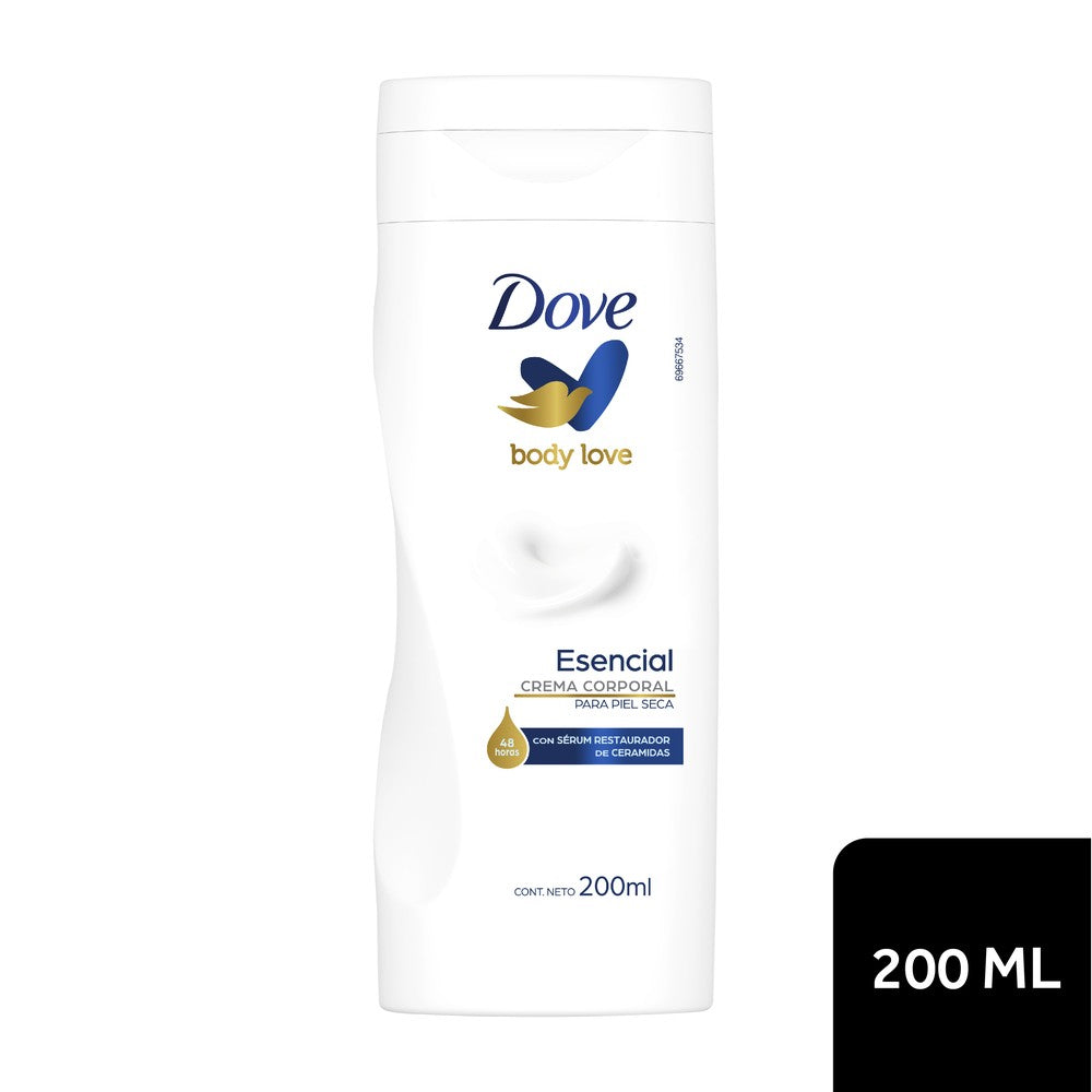 Crema Dove Body Love Esen.p.seca 200 ml