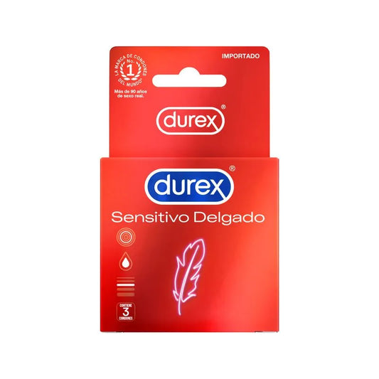 Preservativo.DUREX Sensitivo Delgado 6 Uds