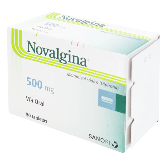 Novalgina 500 mg 50 Tbs