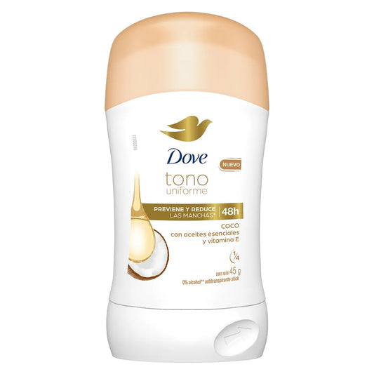 Desodorante dove Barra Coco Vitamina E 45 gr