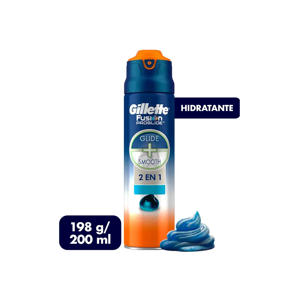 Gel De Afeitar Fus.proglide Hidratante.198 gr