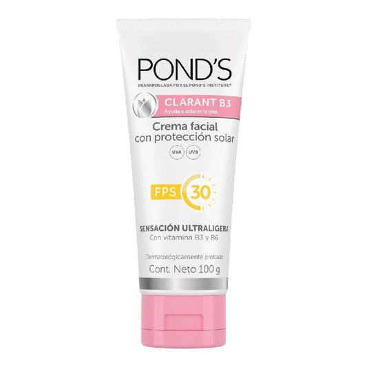 Crema Ponds Clarant B3 Fps 30 100gramos