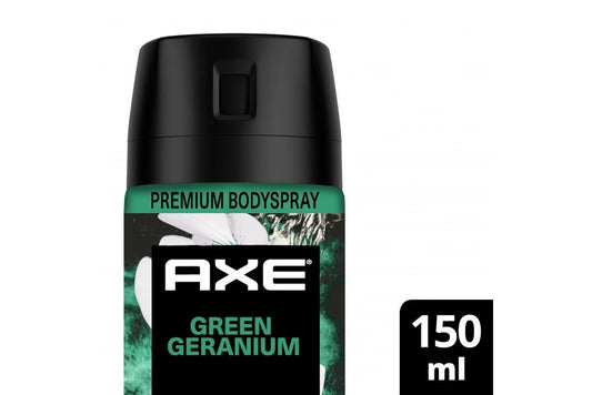 Desodorante Axe Body Spr Green Gerani 150ML(96G)