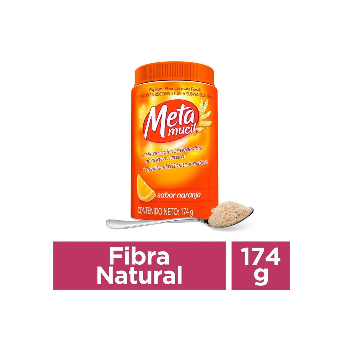 Metamucil Fibra 174 gr Fco 30 Dosis