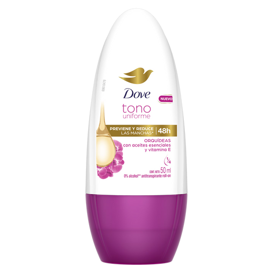 Desodorante   Dove Roll Tono Unif Orquideas 50ml M