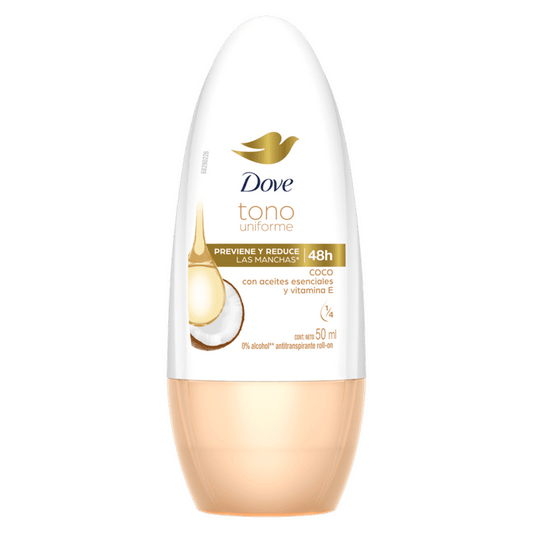 Desodorante dove Clinic Rolon Tono Unif 50 ml M