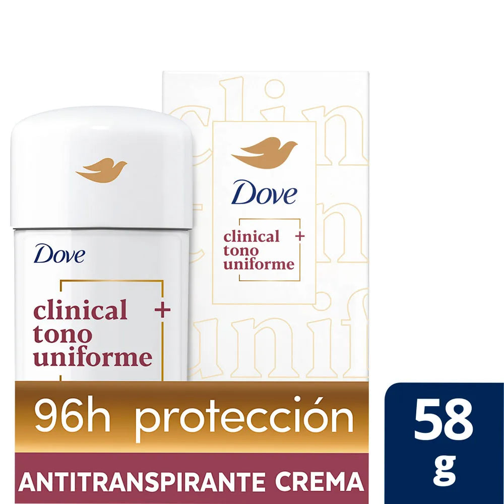 Desodorante dove Clin.crema Tono Unif.58gr M