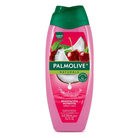 Jabón.LIQUIDO Palmolive Cereza.coco 390 ml