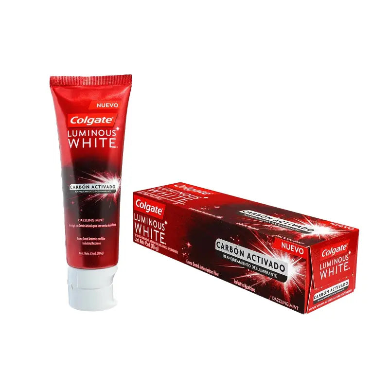 Crema.COLGATE Lumin.white Carbon Acti.75ml