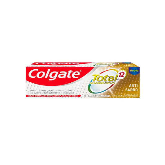 Crema.DEN.COLGATE Tot.12 Antiséptico Sarro75gm