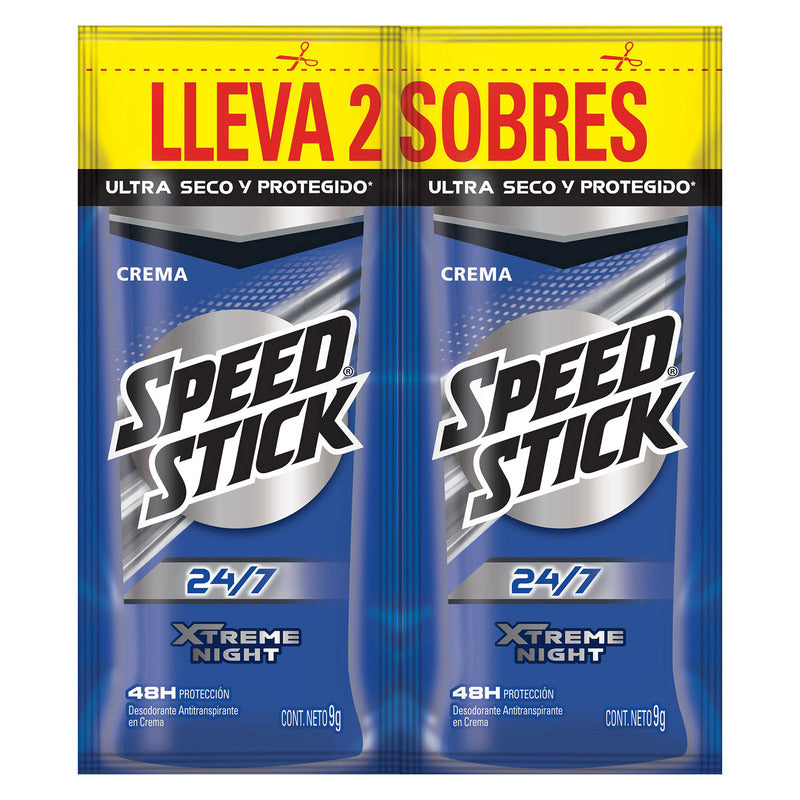 Desodorante men.speed Crema.XTRE.DUO 9gr 18sbs H
