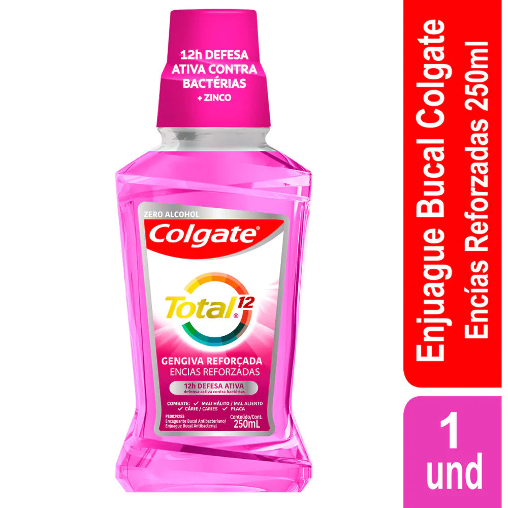 Enjuague Colgate Total 12 X 250 ml