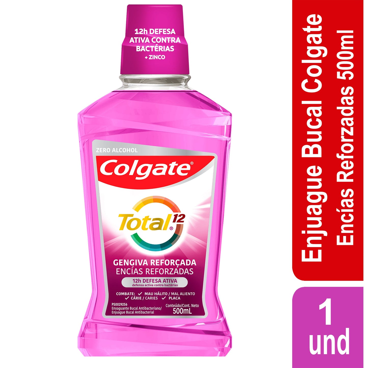 Enj.colgate Tota.12 Enci.refor. 500ml