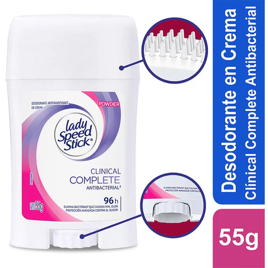 Desodorante lady Speed Stick Clinical 55 g