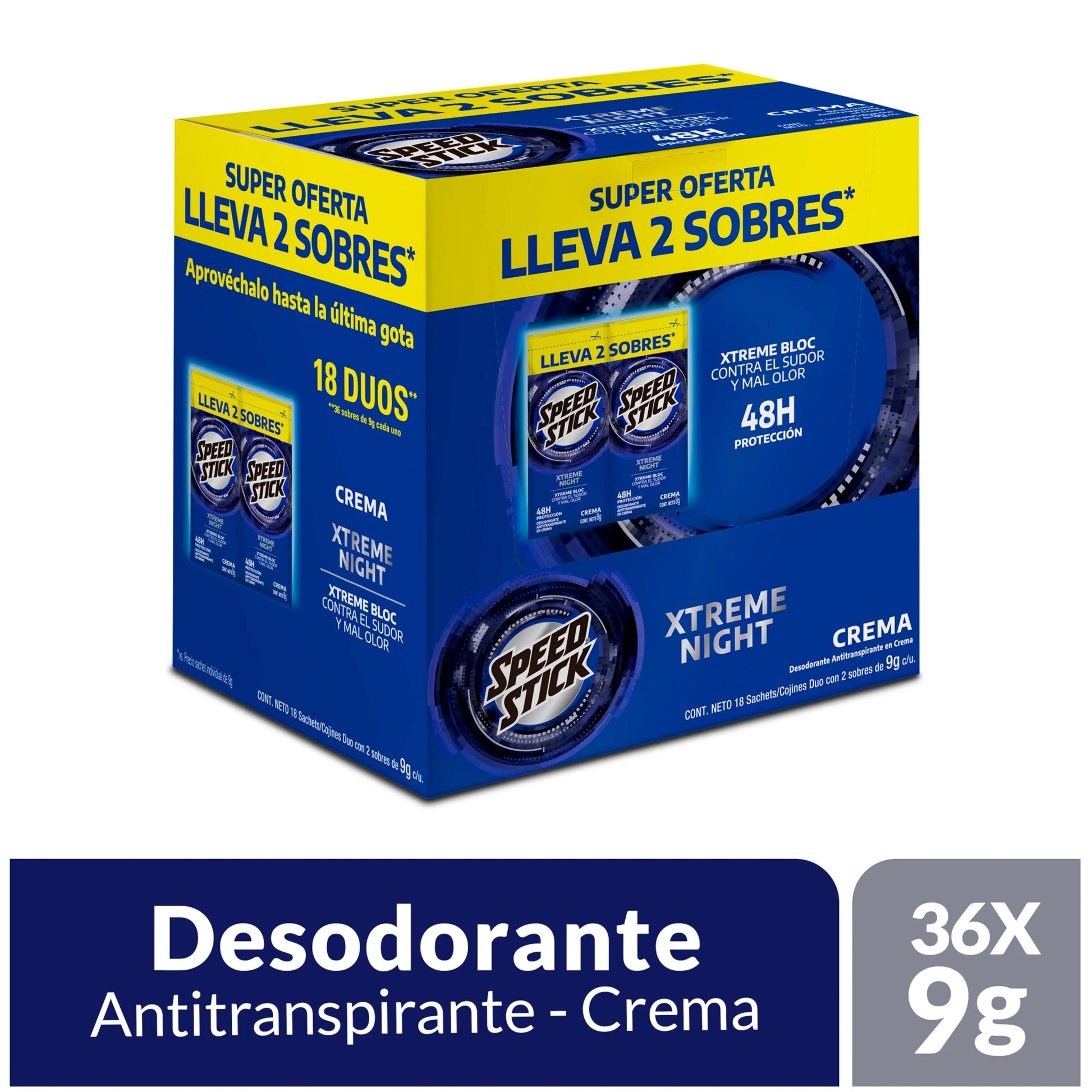 Desodorante mennen Spe.cre.xtre.duo 9gr 18 Sbs H