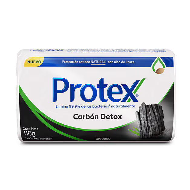 Jabón ProtectorX Carbon Detox Antib Bar 110grs