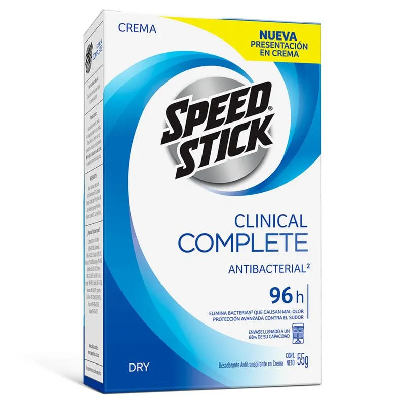 Desodorante speed Stick Clini.complete Dry 47 gr