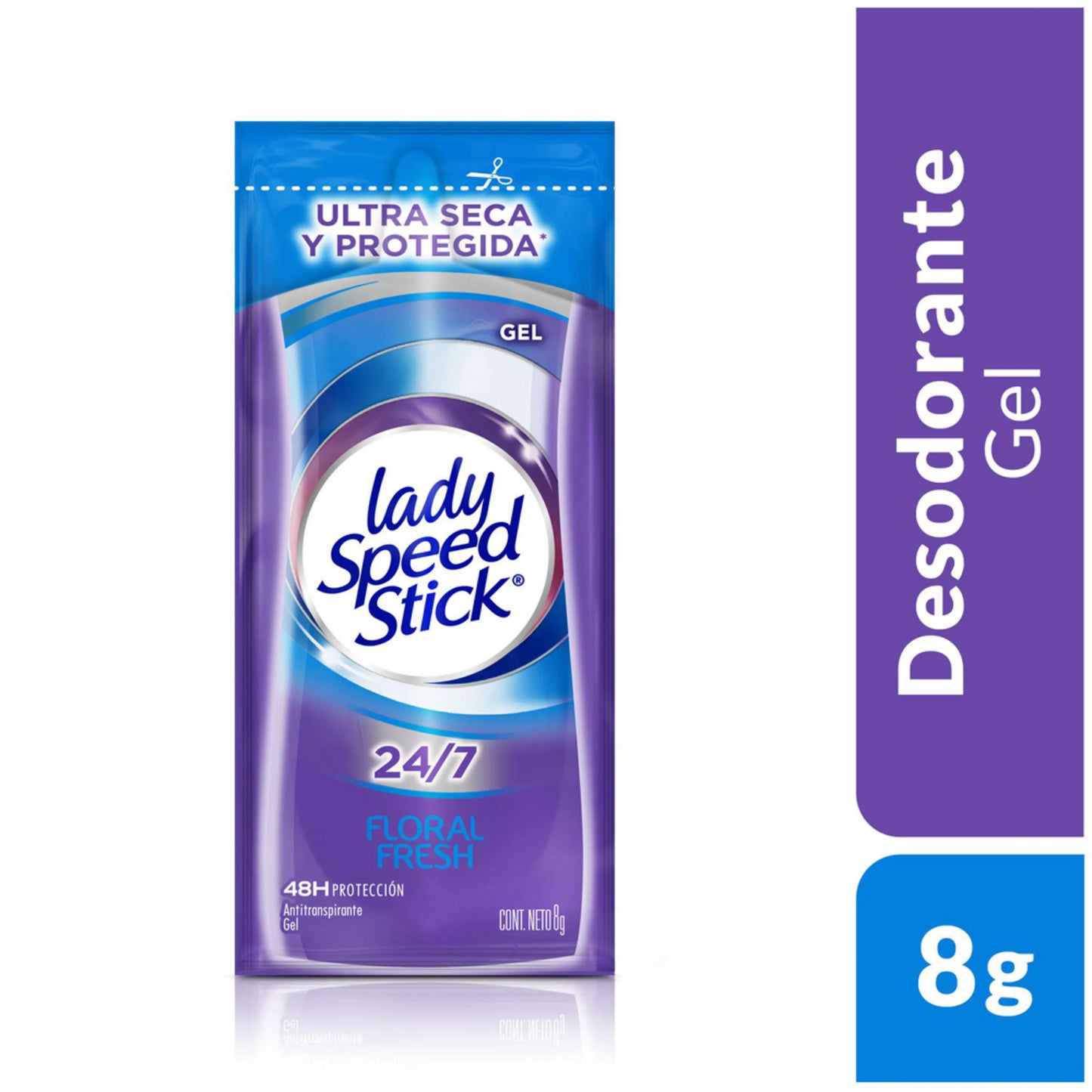 Desodorante lady Gel S.s.flor.fresh 18sbs 8g P.e