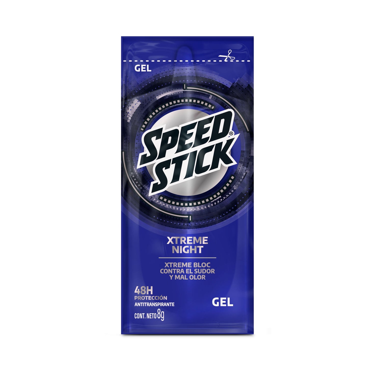 Desodorante mennen Xtreme Night Gel 18sbs 8g P.e