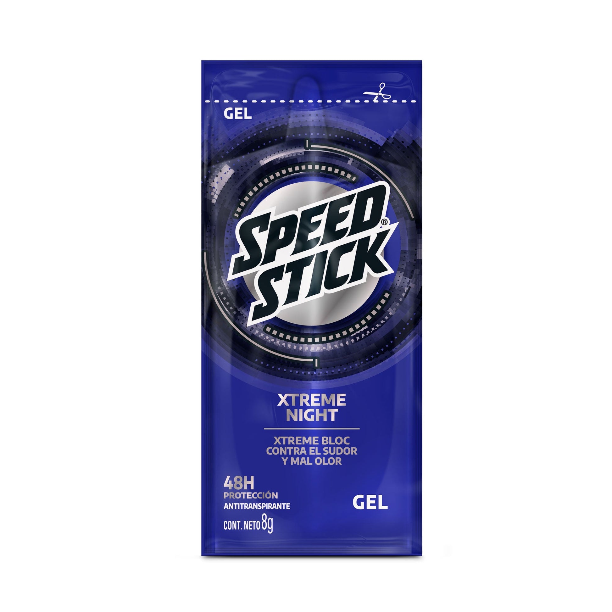 Desodorante mennen Xtreme Night Gel 18sbs 8g P.e