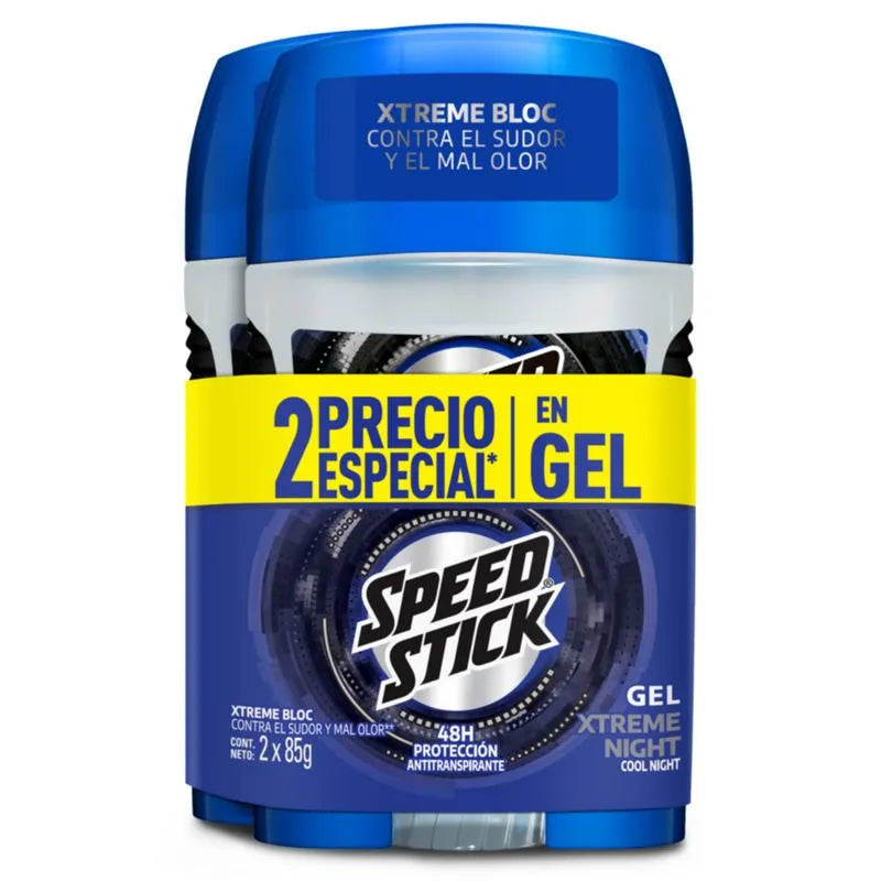 2 Desodorante mennen Stick Xtreme Nig Gel 85 gr