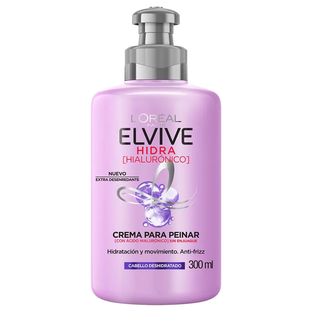 Crema.PEINAR Elvive Hidratante Hialuro X300ml