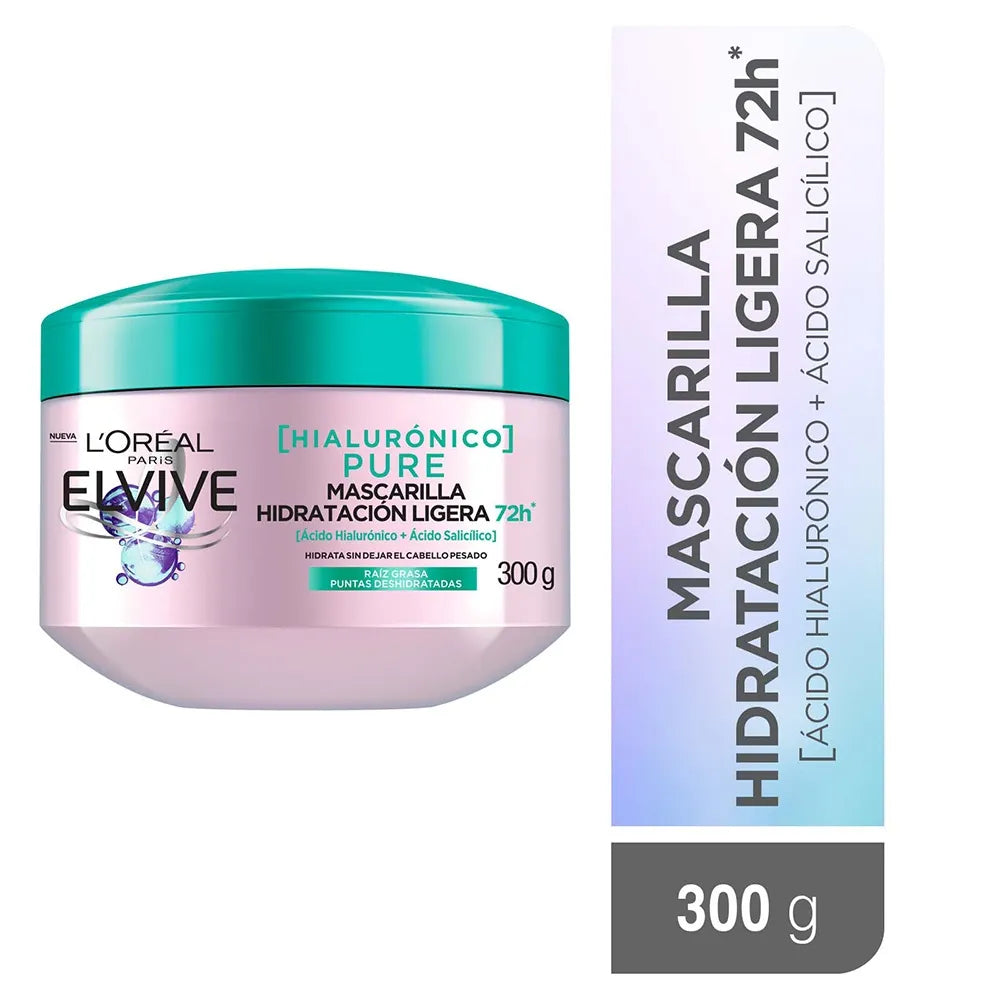 Mascarilla Elvive Hidratante Hialur.pure 300g