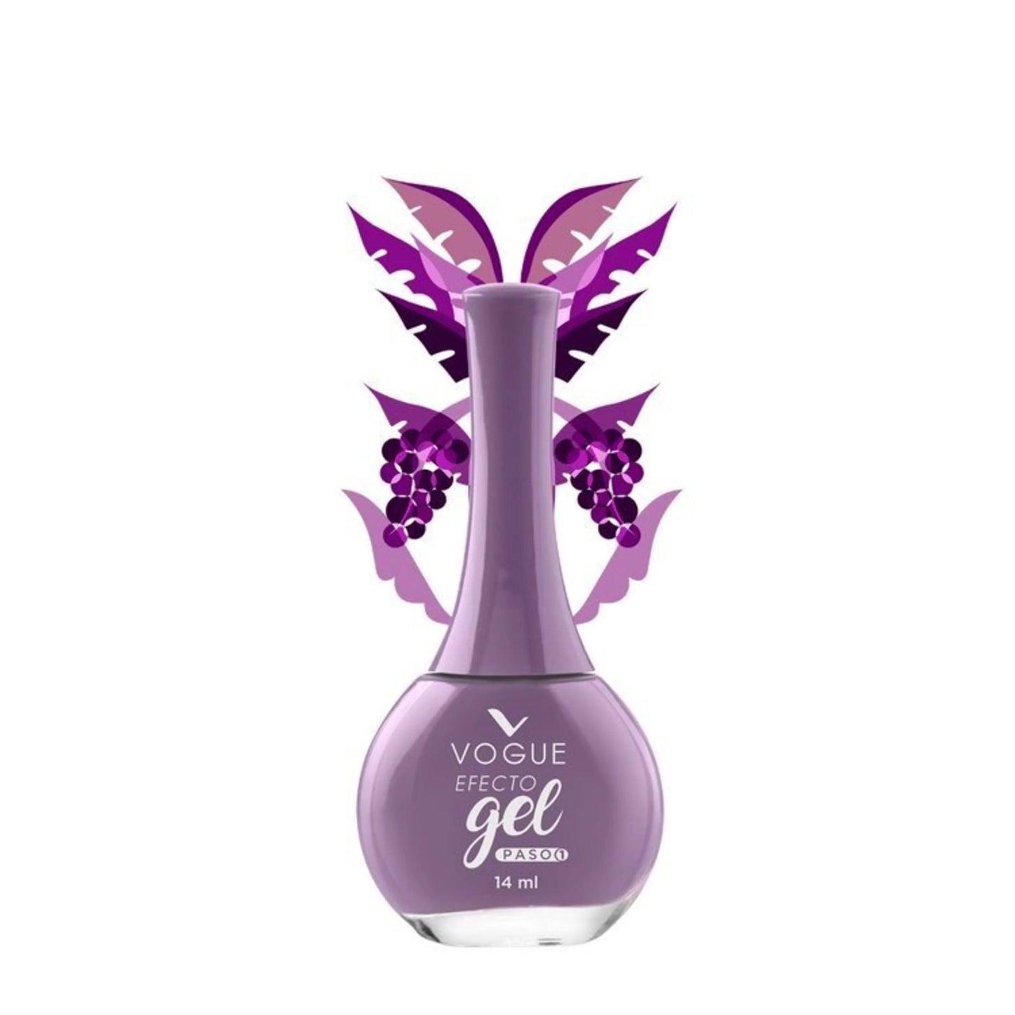 Vogue Esmalte Efecto Gel Acai 14 Mililitros