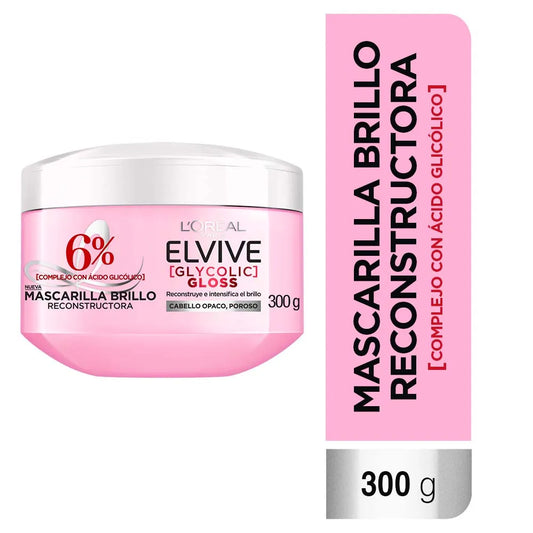 Tratamiento Elvive gLYCOLIC gLOSS 300 gr