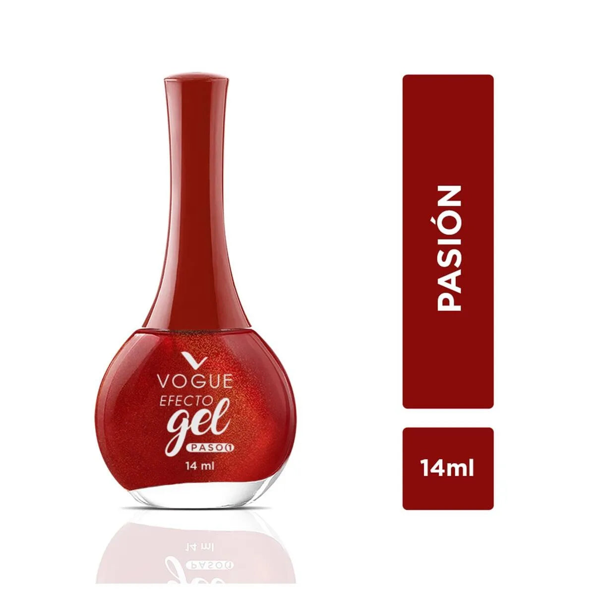 Esmalte Efecto Gel Pasion 4ML.