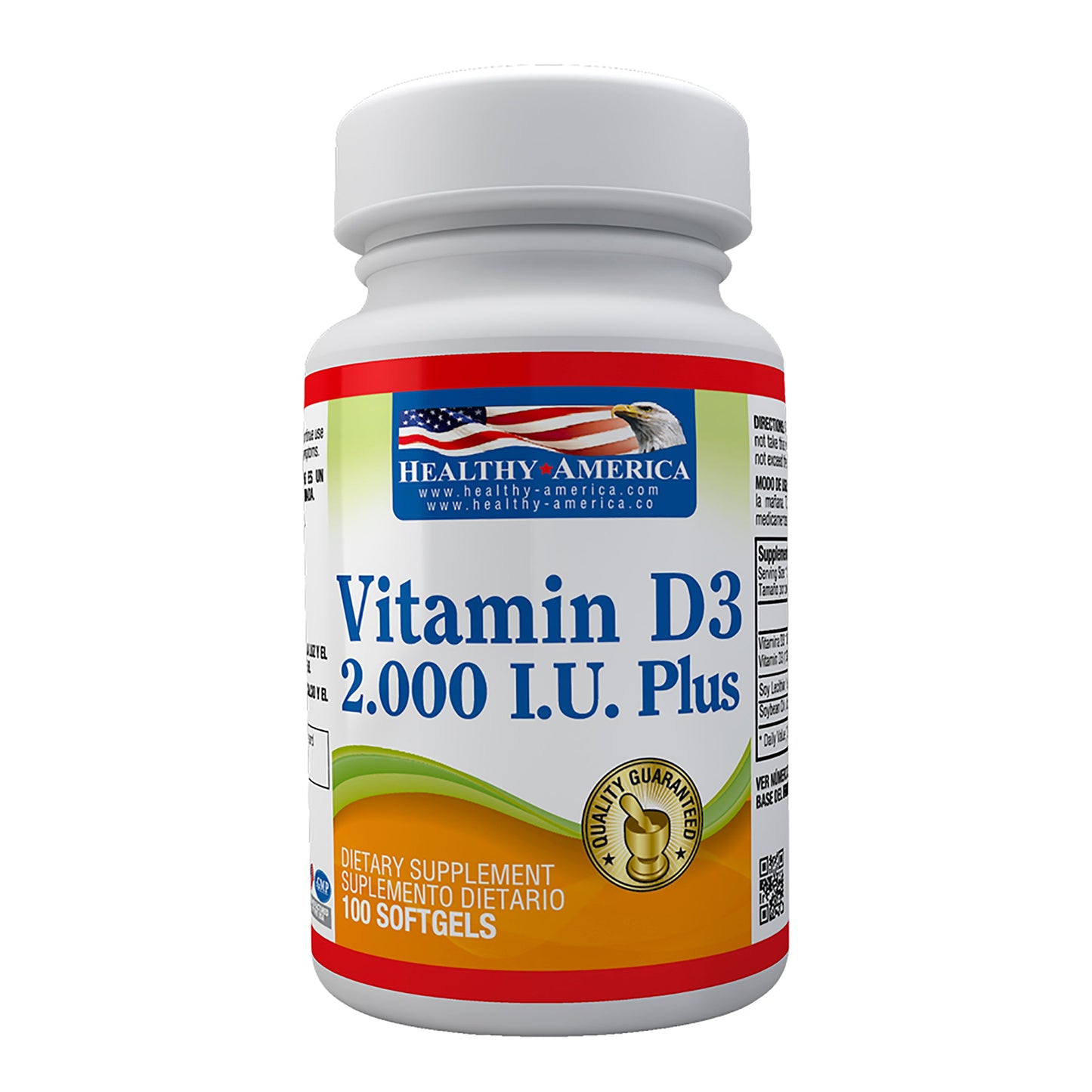 Vitamina D3 2000 Iu 100 Saftgels